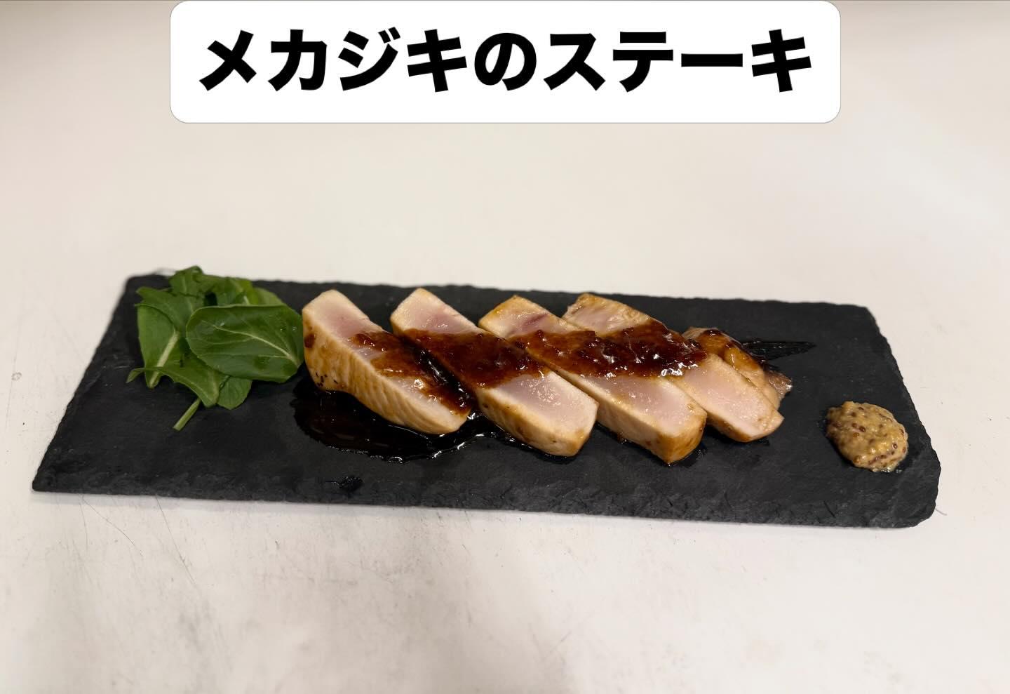 【すすきの×和食x海鮮x春】21時00分まで営業中です「メカジキのステーキ」《西鶴 狸小路店》restaurants/s…