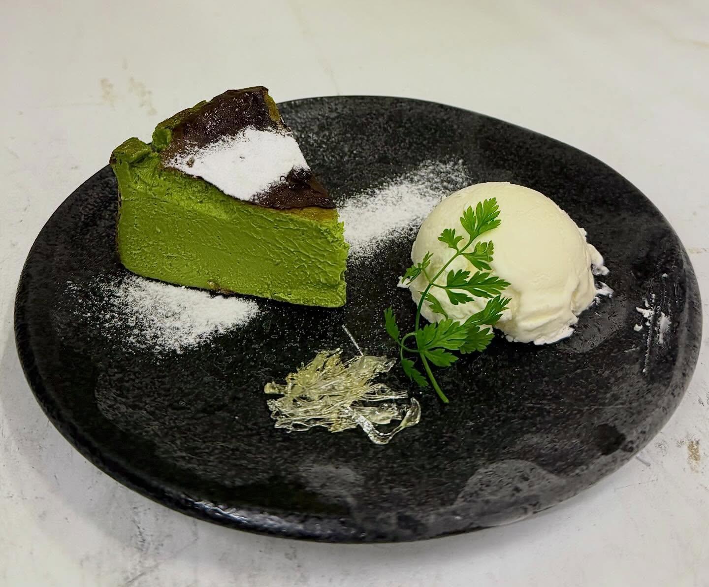 【狸小路×海鮮xデザートxシメ】本日のおすすめ「抹茶のバスクチーズケーキ」《西鶴 狸小路店》restaurants/su…